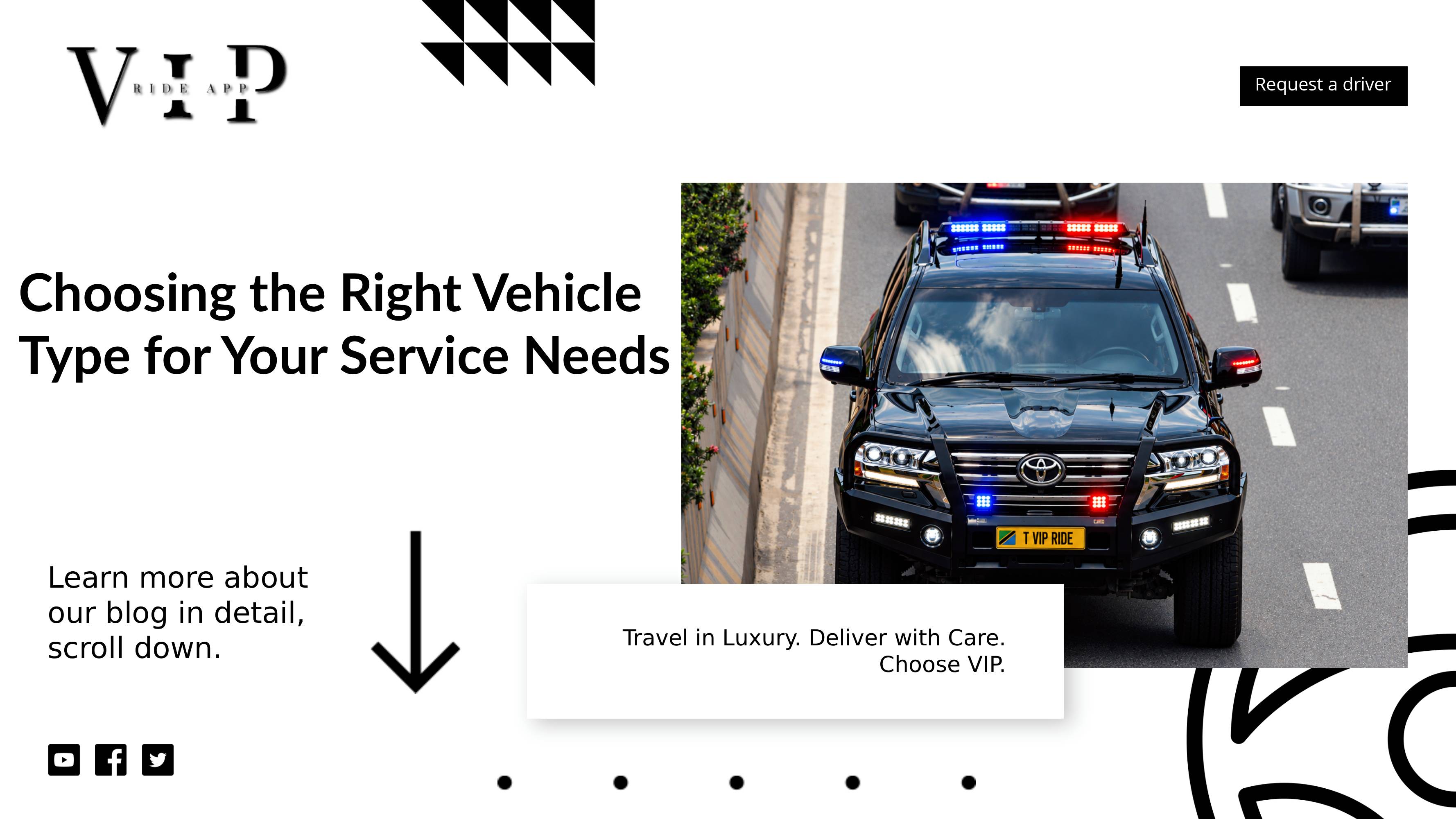 Choosing the Right Vehicle Type for Your Service Needs